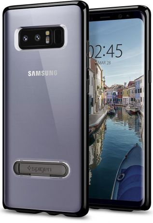 Чехол для Samsung Galaxy Note 8 Spigen Ultra Hybrid S (Ультра-черный)