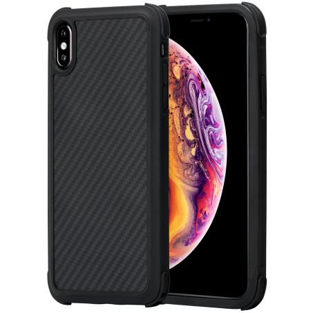Чехол Pitaka MagCase PRO Противоударный для iPhone XS (Черно-серый)