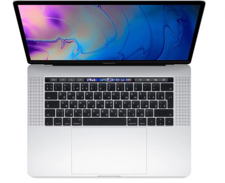 Ноутбук Apple MacBook Pro 15&quot; MV922RU/A Core i7 2,6 Ггц, 16 Гб, 256 Гб SSD, Radeon Pro 555X, Touch Bar (Серебристый)