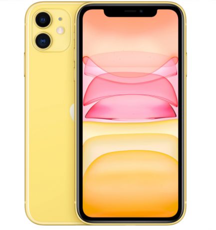 Телефон Apple iPhone 11 64Gb A2223 Dual sim (Yellow)