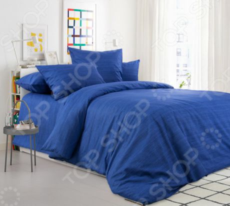 Комплект постельного белья ТексДизайн «Синий агат»
