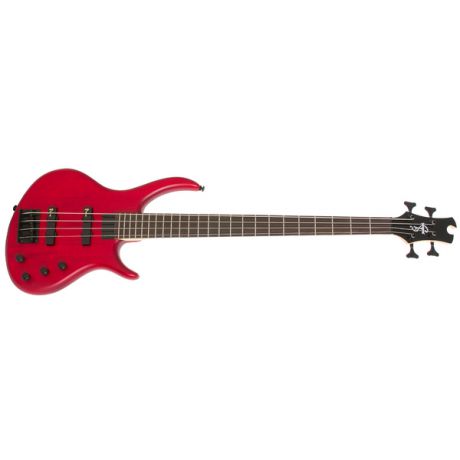 Бас-гитара Epiphone Toby Deluxe IV Bass Trans Red