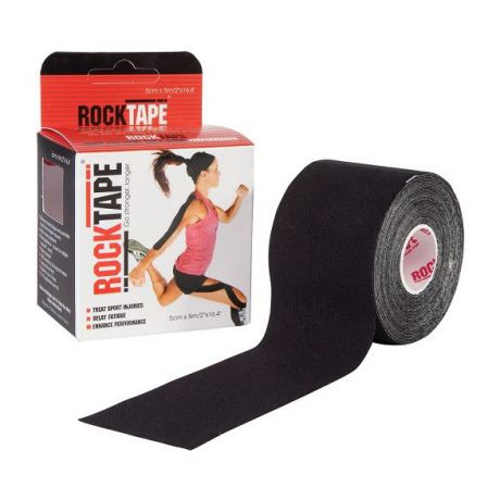 Кинезиотейп Rock Tape Rock Tape Classic 5 см х 5 м черный 5СМХ5М