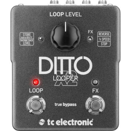 Педаль эффектов TC Electronic Ditto X2 Looper
