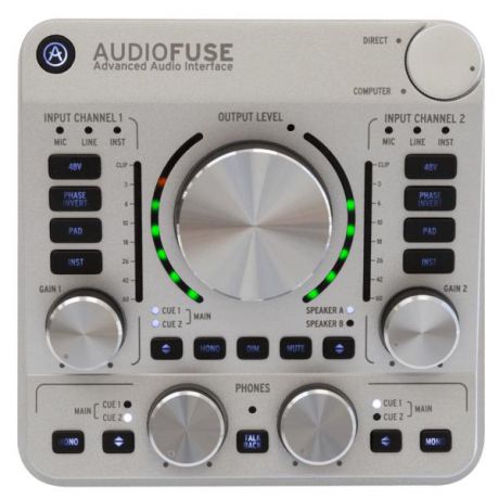 Внешняя студийная звуковая карта Arturia Audiofuse Classic Silver