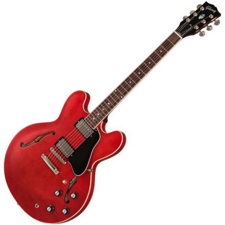 Гитара полуакустическая Gibson 2019 ES-335 Satin Faded Cherry