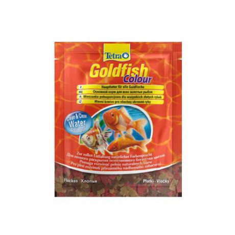 Корм для рыб TETRA Goldfisch Colour в хлопьях для улучшения окраса золотых рыб 12г