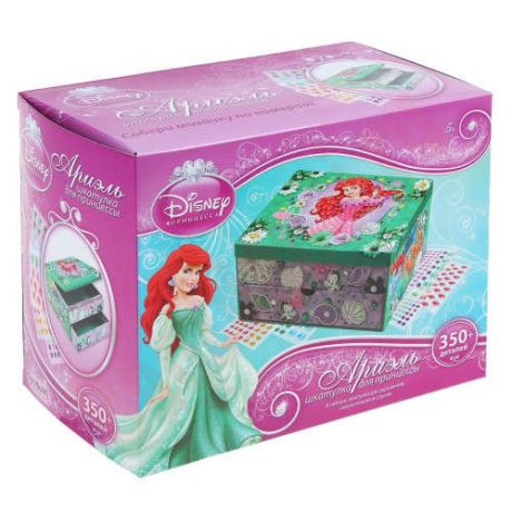 Набор для творчества Disney/Дисней Princess™ Мозаика-шкатулка Ариель