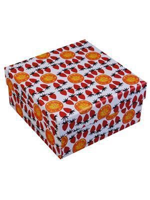 Коробка подарочная Strawberry 16*16*8см, картон, Kairui 13-Kairui-HZ-KR2089-1L
