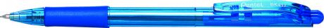 Ручка шариковая автоматическая, Pentel 0,7мм, матовый корпус, синяя
