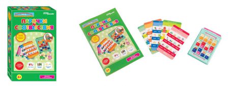 Игра развивающая, Step puzzle/Степ Пазл, Парочки и соответствия