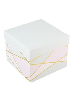 Коробка подарочная Геометрия 12*12*9cм, картон