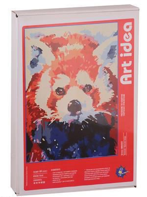 MINIA40177 Красная панда (холст на картоне, 21х29,7 см) (коробка) (ФР-00001162)