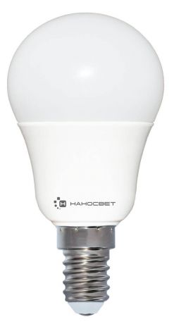 Лампа светодиодная Наносвет E14 7,5W 4000K матовая LC-P45-7.5/E14/840 L205