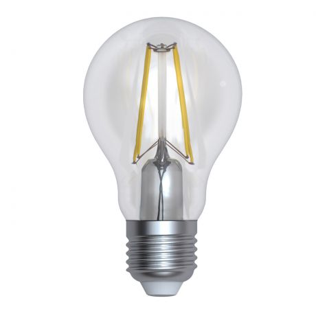 Лампа светодиодная диммируемая (UL-00005182) E27 10W 4000K прозрачная LED-A60-10W/4000K/E27/CL/DIM GLA01TR