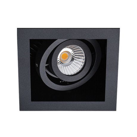 Встраиваемый светодиодный светильник Italline DL 3014 black