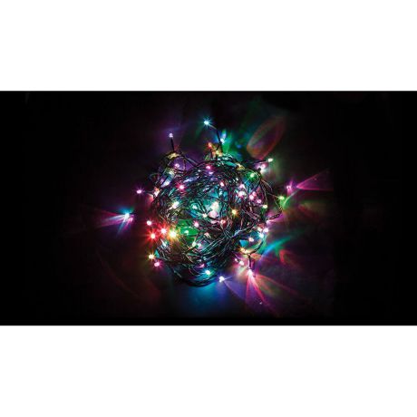 Светодиодная гирлянда Feron Линейная 4м 40LED разноцветная с мерцанием CL03 32289