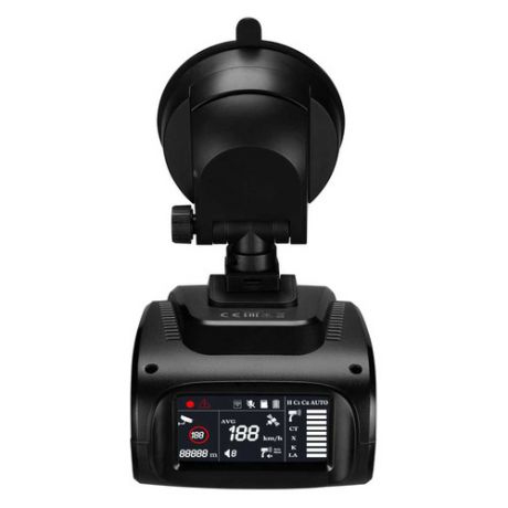 Видеорегистратор с радар-детектором Prestigio RoadScanner PRS500WGPS GPS черный