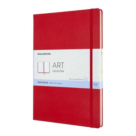 Блокнот для рисования Moleskine ART SKETCHBOOK ARTBF832F2 A4 104стр. твердая обложка красный 6 шт./кор.