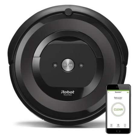 Робот-пылесос IROBOT Roomba e5, серый/черный