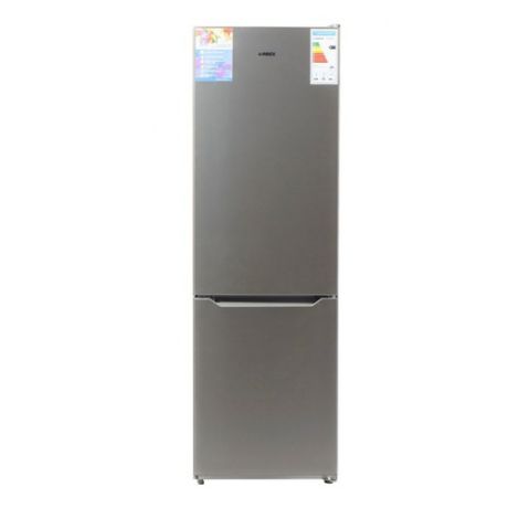 Холодильник REEX RF 18830 NF X, двухкамерный, нержавеющая сталь