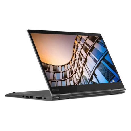 Ноутбук-трансформер LENOVO ThinkPad X1 Yoga, 14", IPS, Intel Core i5 8265U 1.6ГГц, 8Гб, 256Гб SSD, Intel UHD Graphics 620, Windows 10 Professional, 20QF001WRT, серый