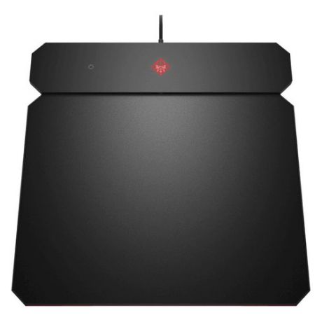 Коврик для мыши HP OMEN Outpost Mousepad, Medium, с системой беспроводной зарядки черный [6cm14aa]