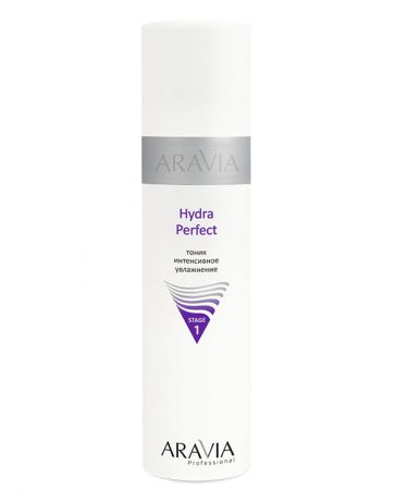 Тоник интенсивное увлажнение Hydra Perfect ARAVIA Professional, 250 мл