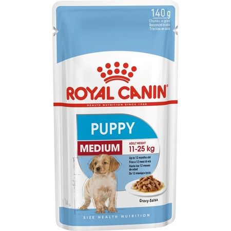 Royal Canin Влажный корм Royal Canin Medium Puppy для щенков средних пород - 140 г