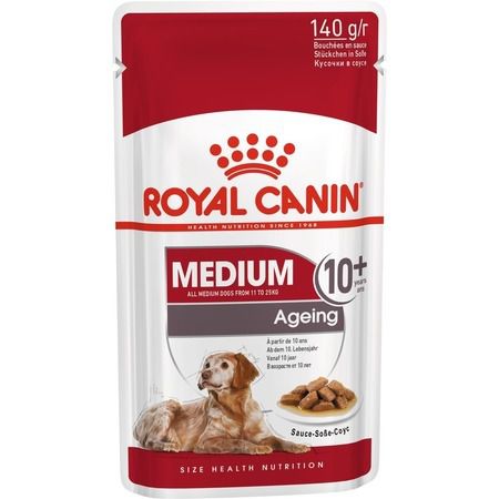 Royal Canin Влажный корм Royal Canin Medium Ageing 10+ для пожилых собак средних пород - 140 г