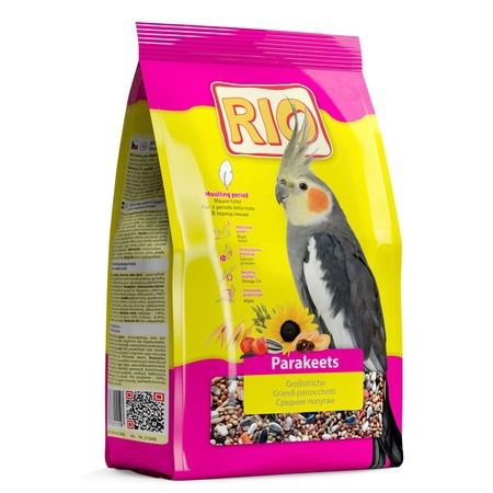 Rio Rio корм для средних попугаев в период линьки - 500 г