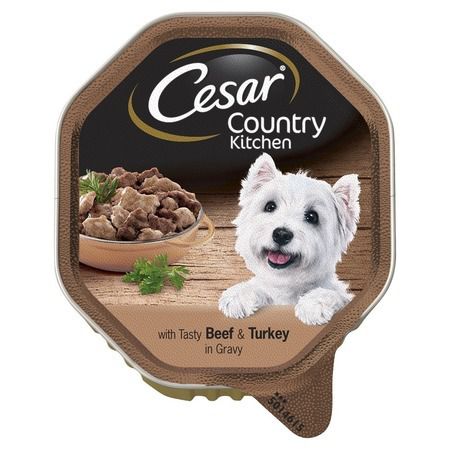 Cesar Cesar влажный корм для взрослых собак в форме паштета из курицы и индейки - 150 г