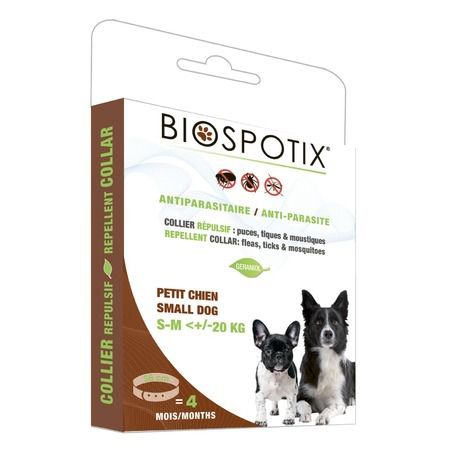 Biospotix Biospotix Small dog collar ошейник от блох для собак мелких и средних пород 38 см