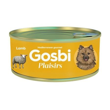 Gosbi Влажный корм Gosbi Plaisirs для взрослых собак с ягненком - 185 г