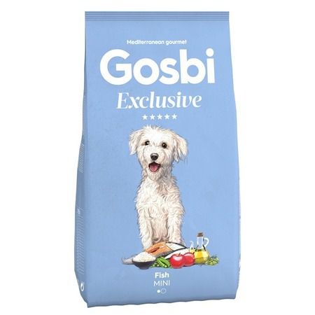 Gosbi Сухой корм Gosbi Exclusive для взрослых собак мелких пород с рыбой - 500 г