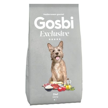 Gosbi Сухой корм Gosbi Exclusive для взрослых собак мелких пород, склонных к избыточному весу, с курицей - 2 кг