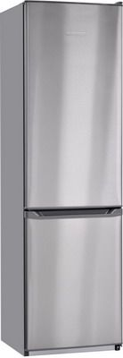 Двухкамерный холодильник NordFrost NRB 110 932 нержавеющая сталь