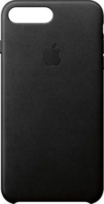 Чехол (клип-кейс) Apple Leather Case для iPhone 8 Plus/7 Plus цвет (Black) черный MQHM2ZM/A