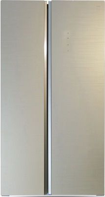 Холодильник Side by Side Ginzzu NFK-605 шампань