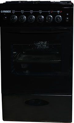 Комбинированная плита Reex CGE-540 ecBk черный