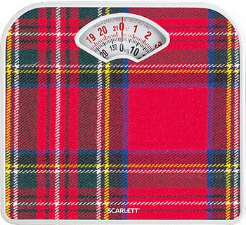 Весы напольные Scarlett SC-BS33M042 шотландская клетка