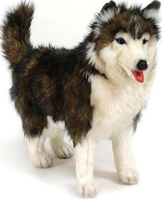 Мягкая игрушка Hansa Creation Собака породы Сибирский Хаски 4824