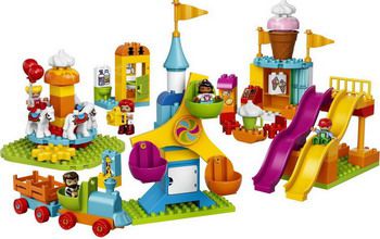 Конструктор Lego DUPLO Town: Большой парк аттракционов 10840