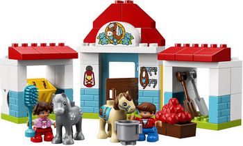 Конструктор Lego DUPLO Town: Конюшня на ферме 10868
