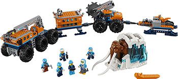 Конструктор Lego Передвижная арктическая база 60195