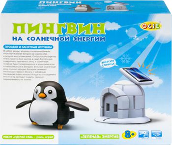 Конструктор электронный OCIE Пингвин на солнечной энергии (OTE 0640021)