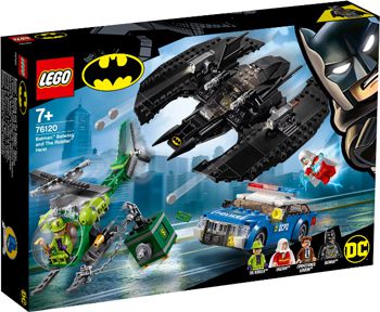Конструктор Lego Бэткрыло Бэтмена и ограбление Загадочника 76120