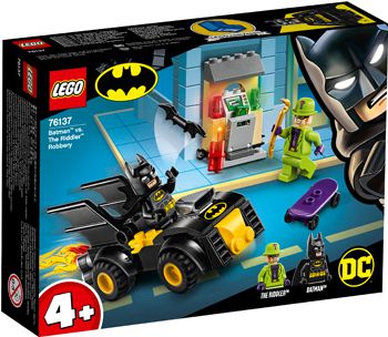 Конструктор Lego Бэтмен и ограбление Загадочника 76137