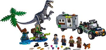 Конструктор Lego Поединок с бариониксом: охота за сокровищами 75935