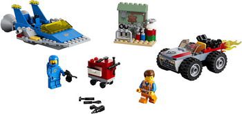 Конструктор Lego Мастерская «Строим и чиним» Эммета и Бенни! 70821